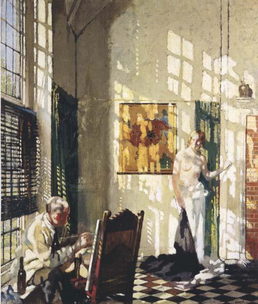 Sir William Orpen The Studio china oil painting image